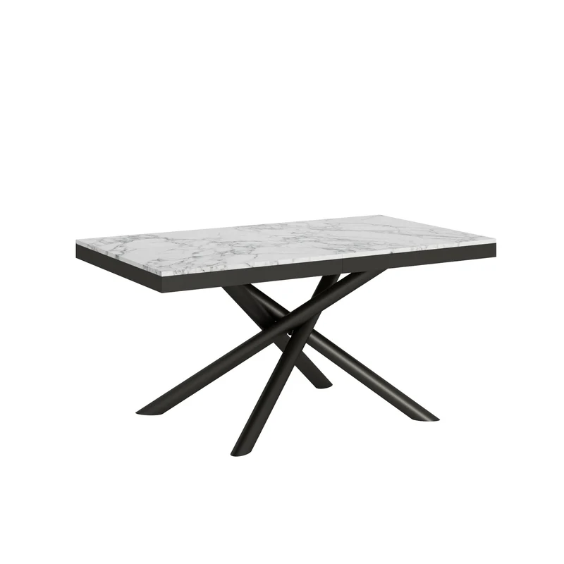 Tavolo Allungabile 160-420x90x77 cm Famas Evolution Marmo
