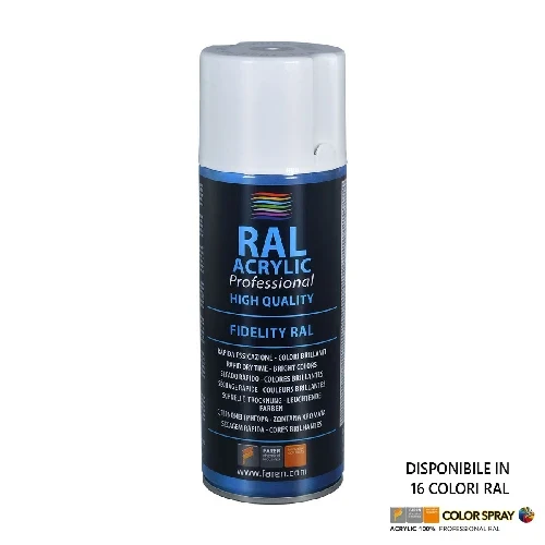 Vernice acrilica spray ral3020 rosso traffico