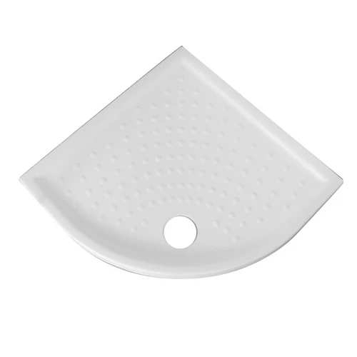Piatto doccia h6 angolare in ceramica cm 80 x 80 h. 6