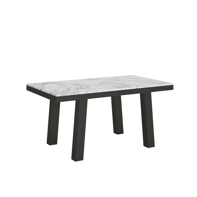 Tavolo Allungabile 160-264x90x80 cm Bridge Evolution Marmo