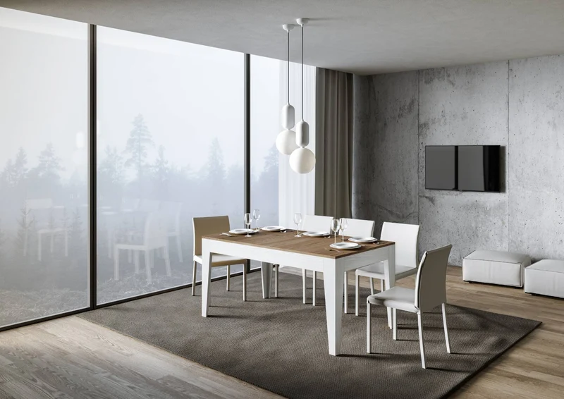 Tavolo Allungabile 160-220x90x77 cm Cico Mix Quercia