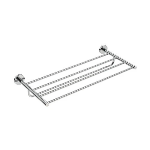 Mensola porta teli mod. class cromo cm 55 x h.8 2 x 25