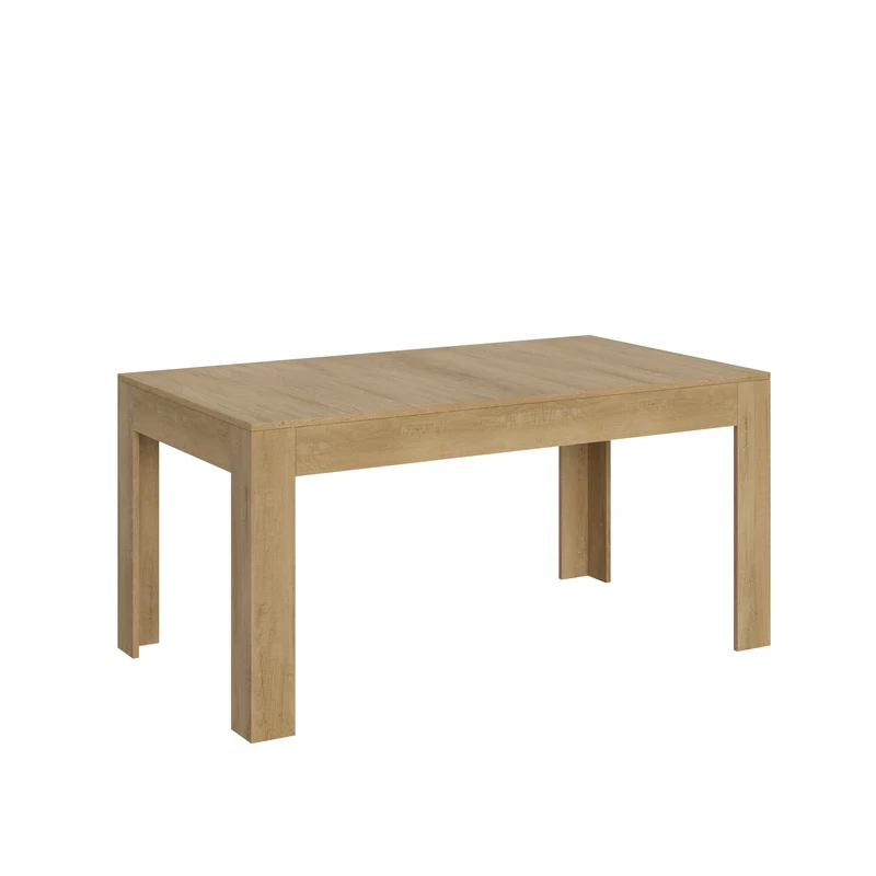 Tavolo Allungabile 160-220x90x77 cm Bibi Quercia Naturale