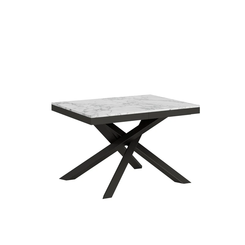 Tavolo Allungabile 120-224x90x80 cm Volantis Evolution Marmo