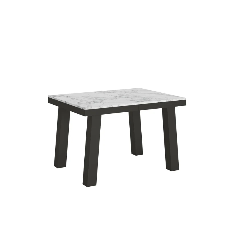 Tavolo Allungabile 120-224x90x80 cm Bridge Evolution Marmo