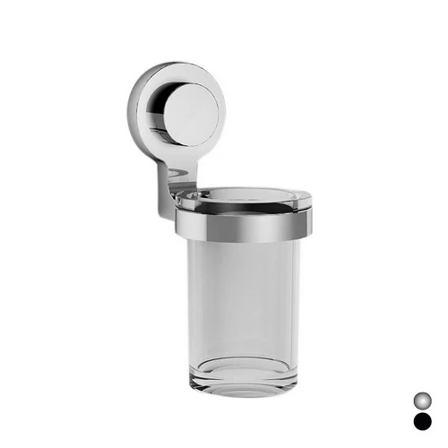 Porta bicchiere kissy cromo cm 7 6 x h.17 8 x 12