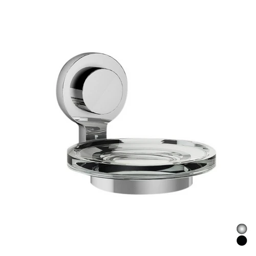 Porta sapone serie kissy cromo cm 11 x h.9 2 x 13 8