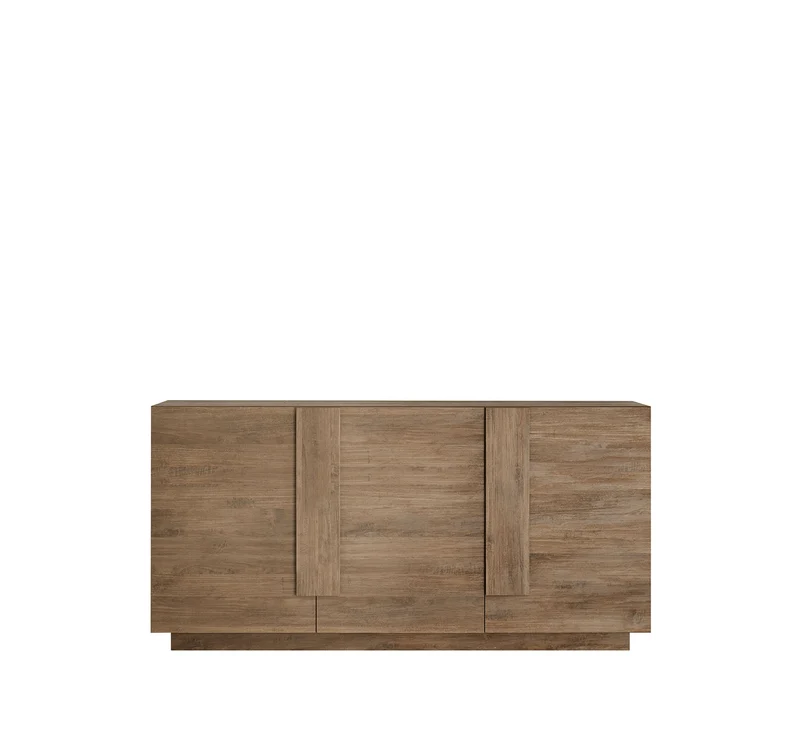 Madia Design Moderno 3 Ante Jupiter 182x44x90 cm Noce Mercure